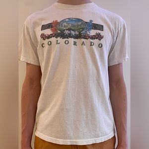 White Colorado t-shirt
